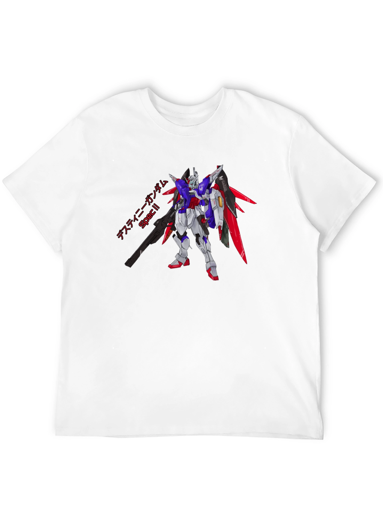 Destiny Gundam Spec II Black T-Shirt