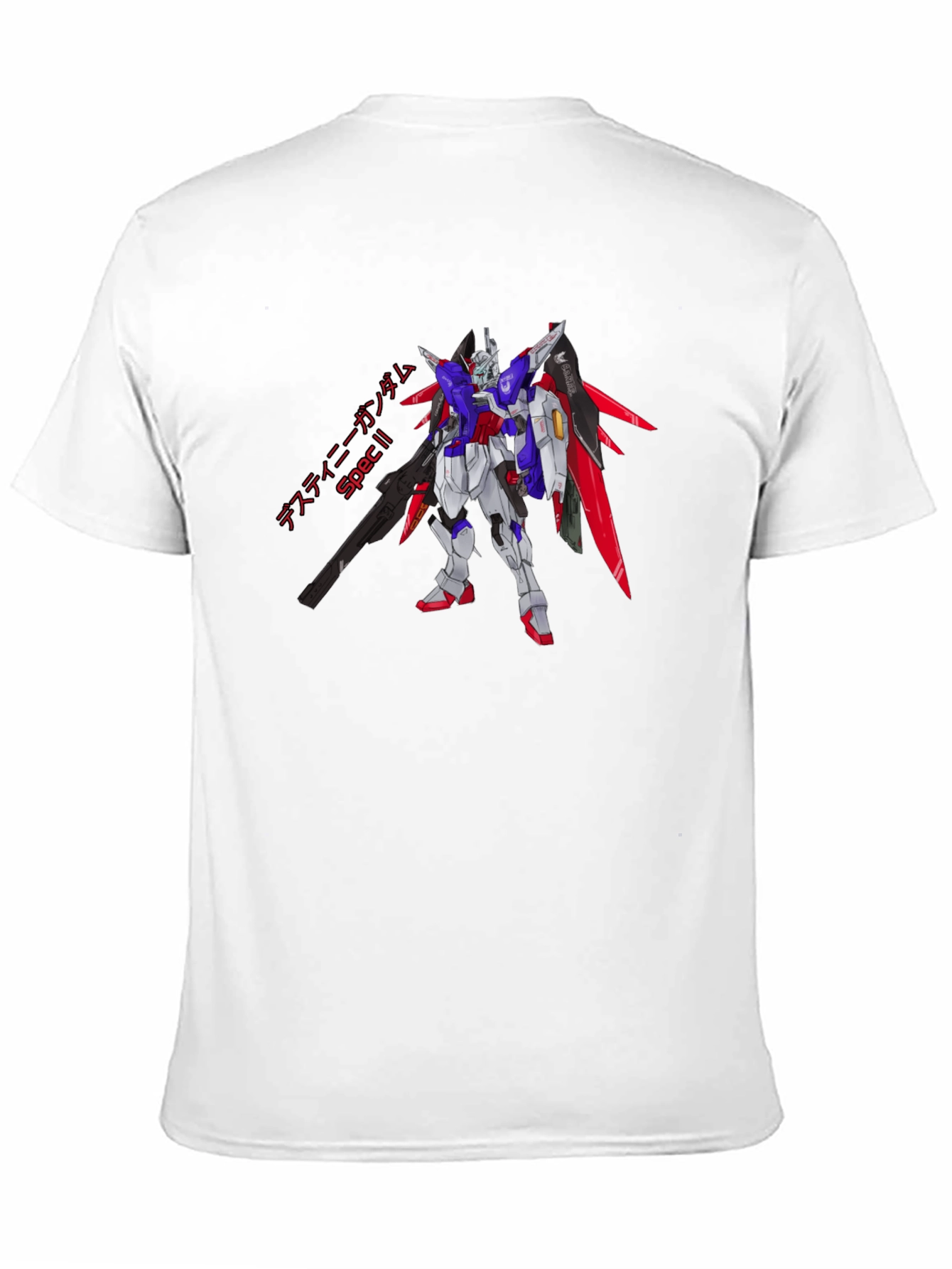 Destiny Gundam Spec II Black T-Shirt