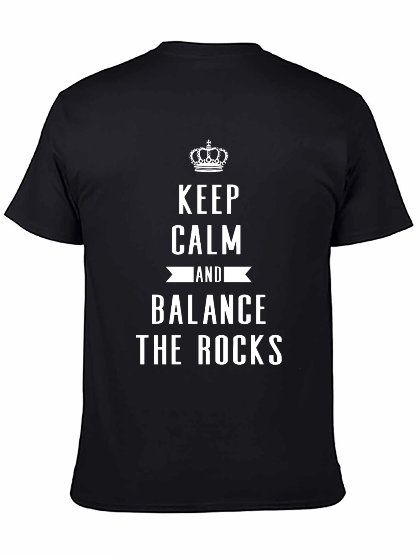 Keep Calm and Balance the Rocks Graphic Tee