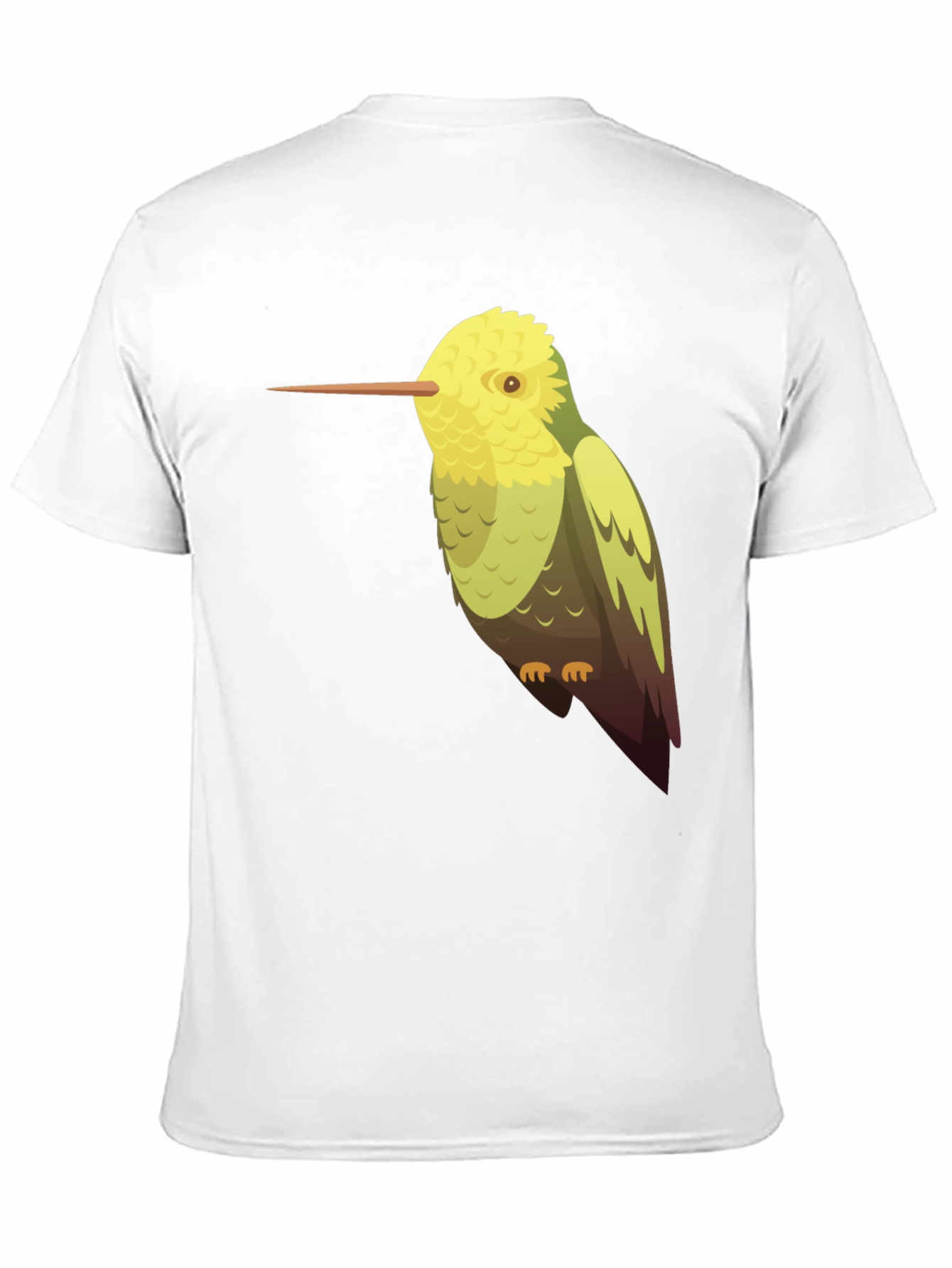 Hummingbird Graphic Tee - Black Cotton Blend