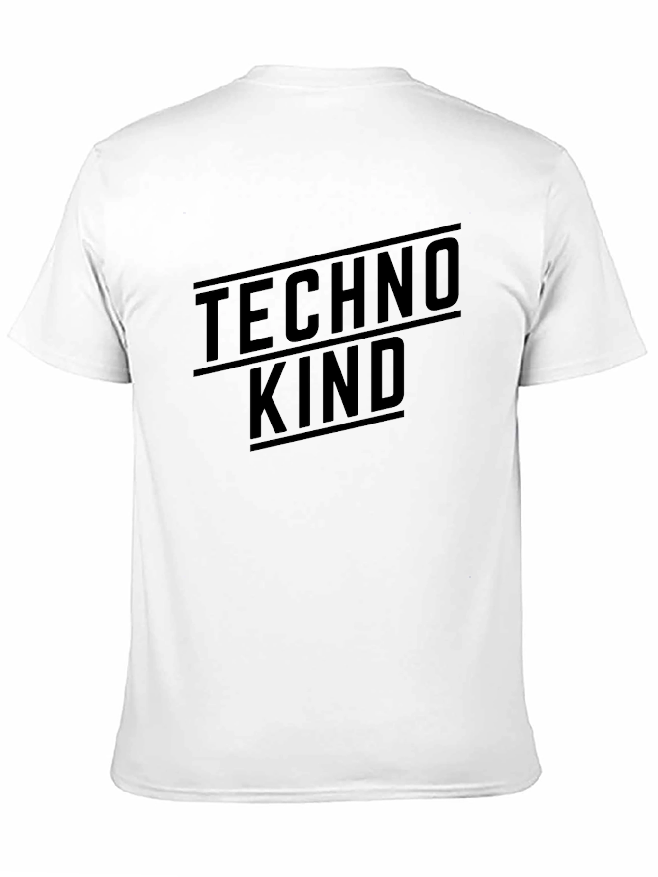 Techno Kind Graphic Tee - Modern Style