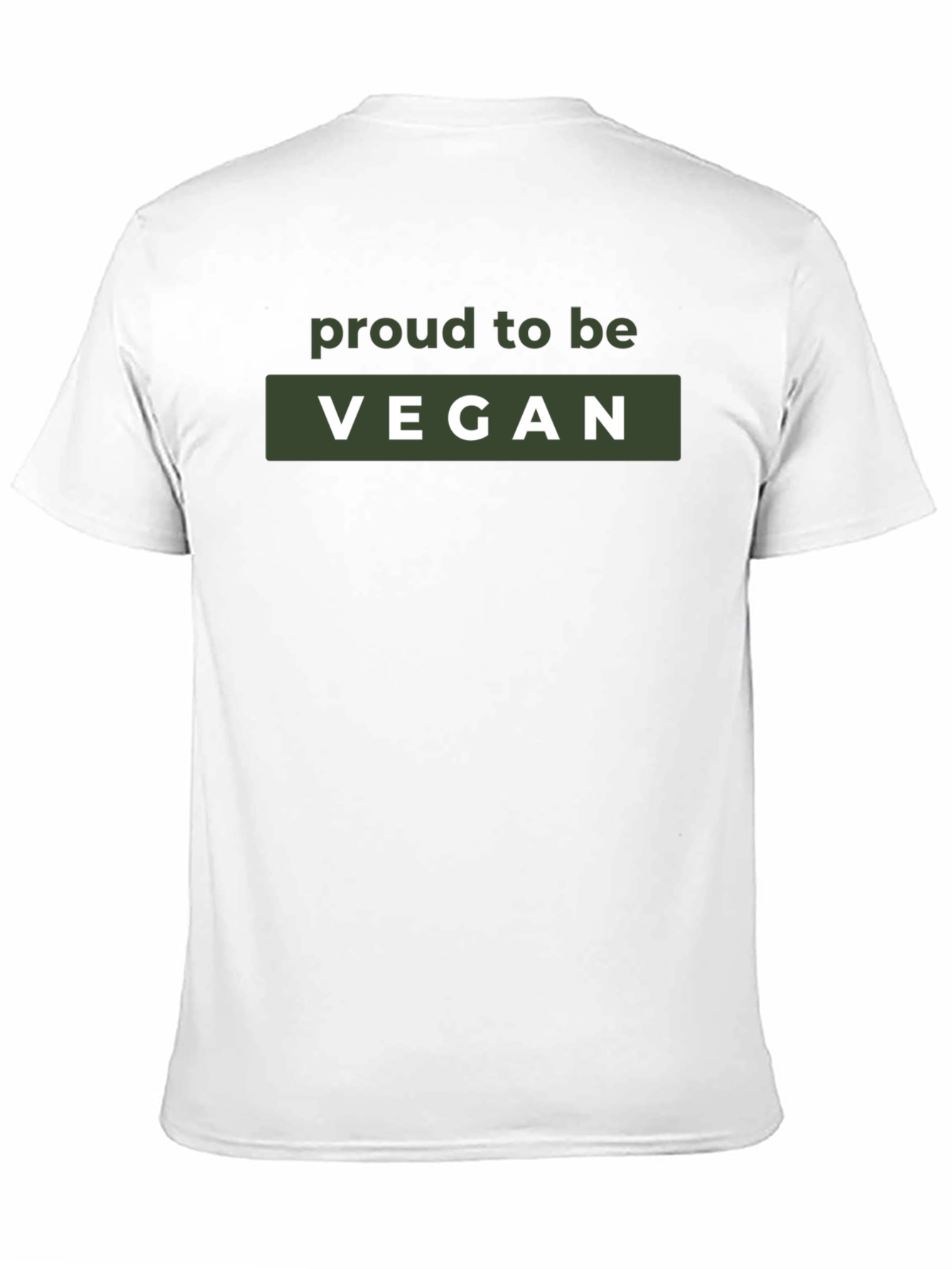 Proud Vegan Graphic T-Shirt - Unisex
