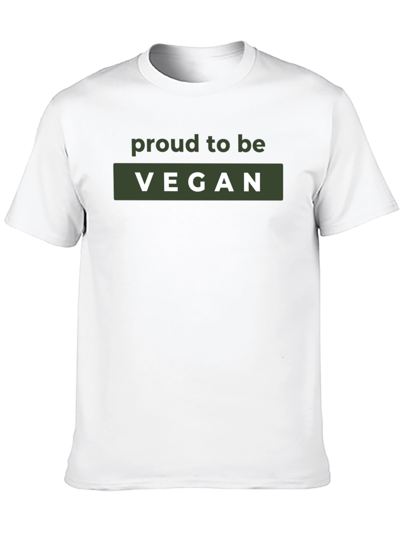 Proud Vegan Graphic T-Shirt - Unisex