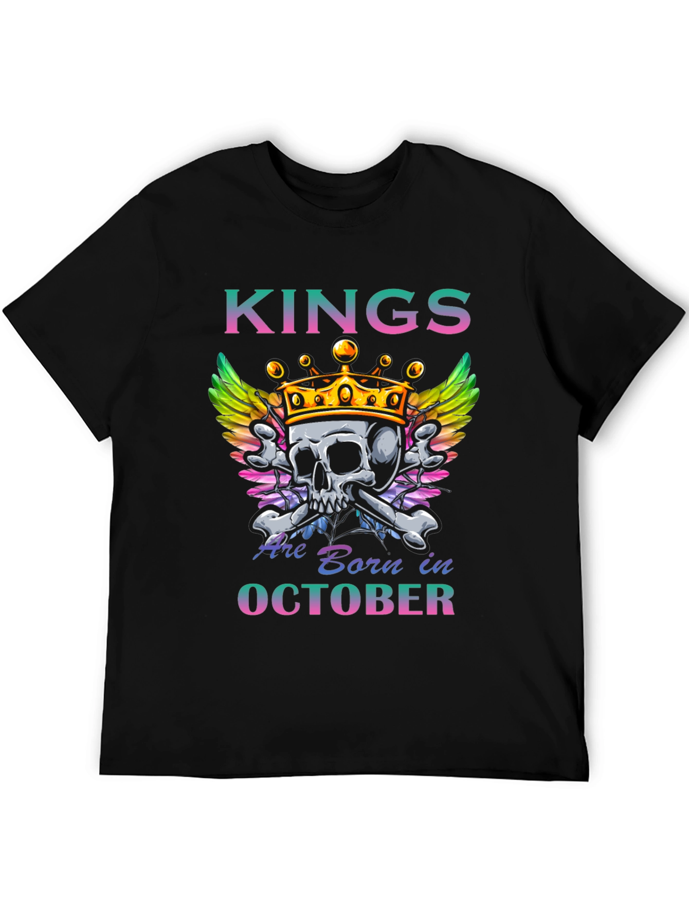 Kings Born In October T-Shirt