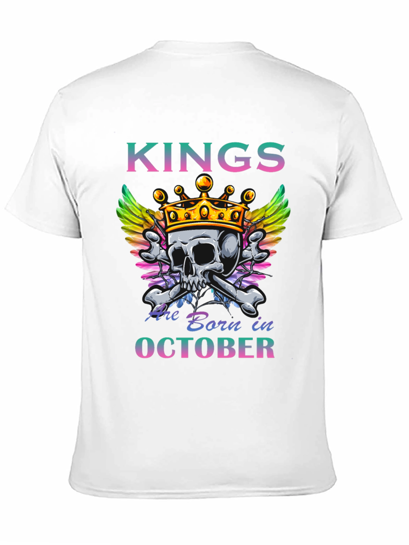 Kings Born In October T-Shirt
