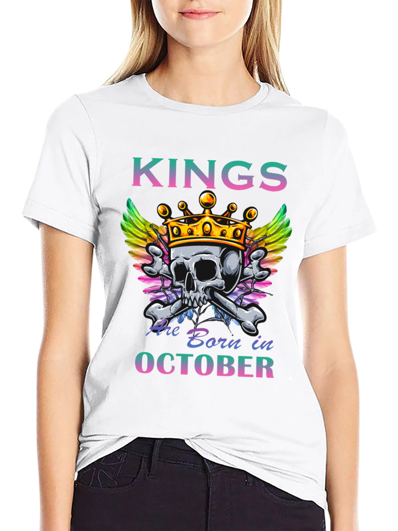 Kings Born In October T-Shirt