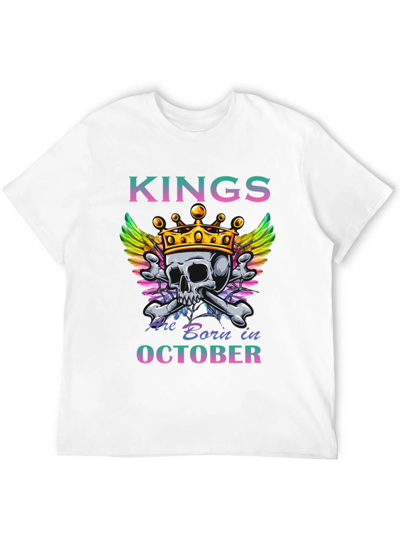 Kings Born In October T-Shirt