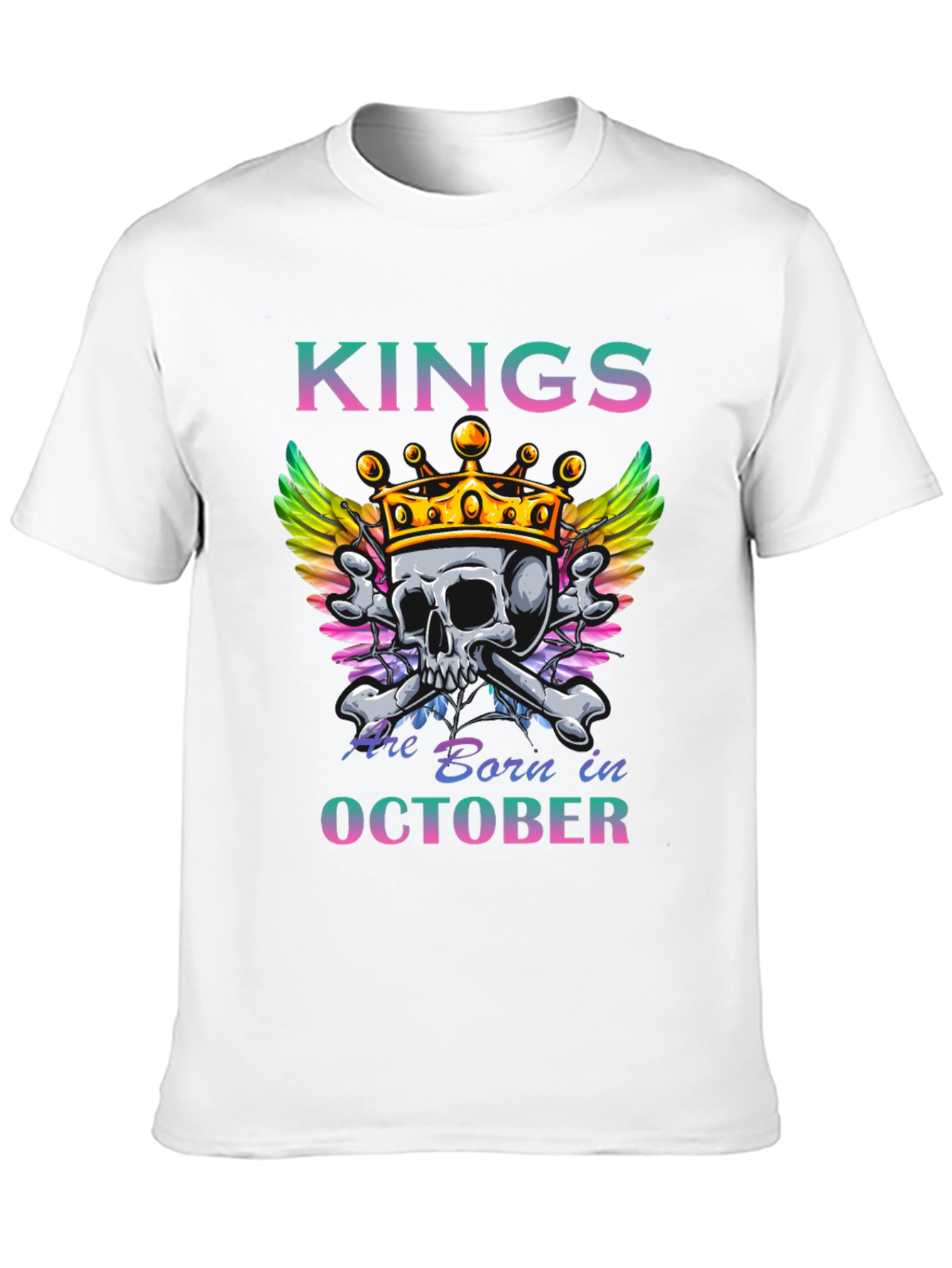 Kings Born In October T-Shirt