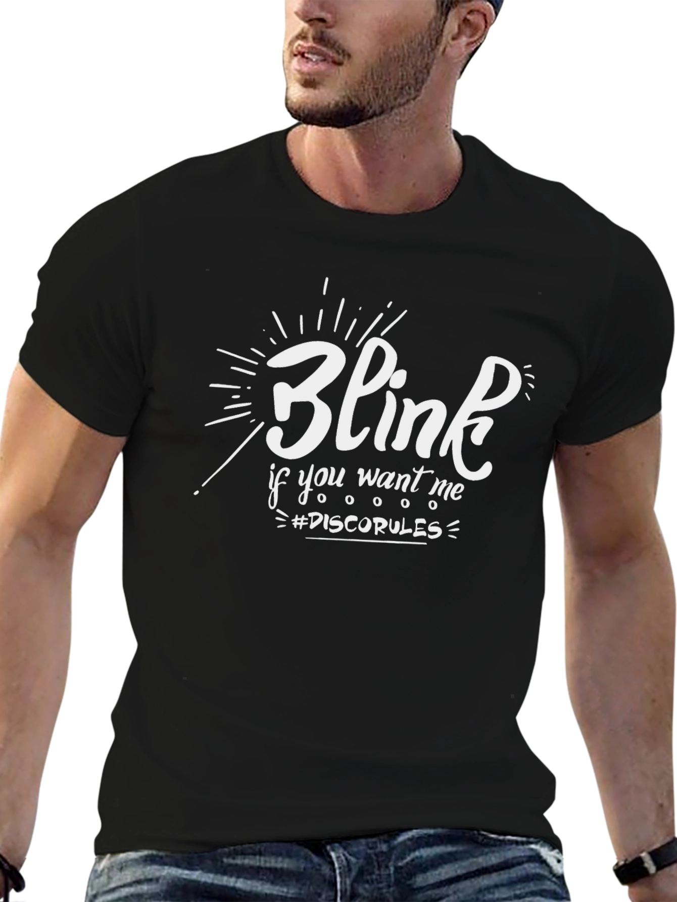 Blink if You Want Me Graphic Tee