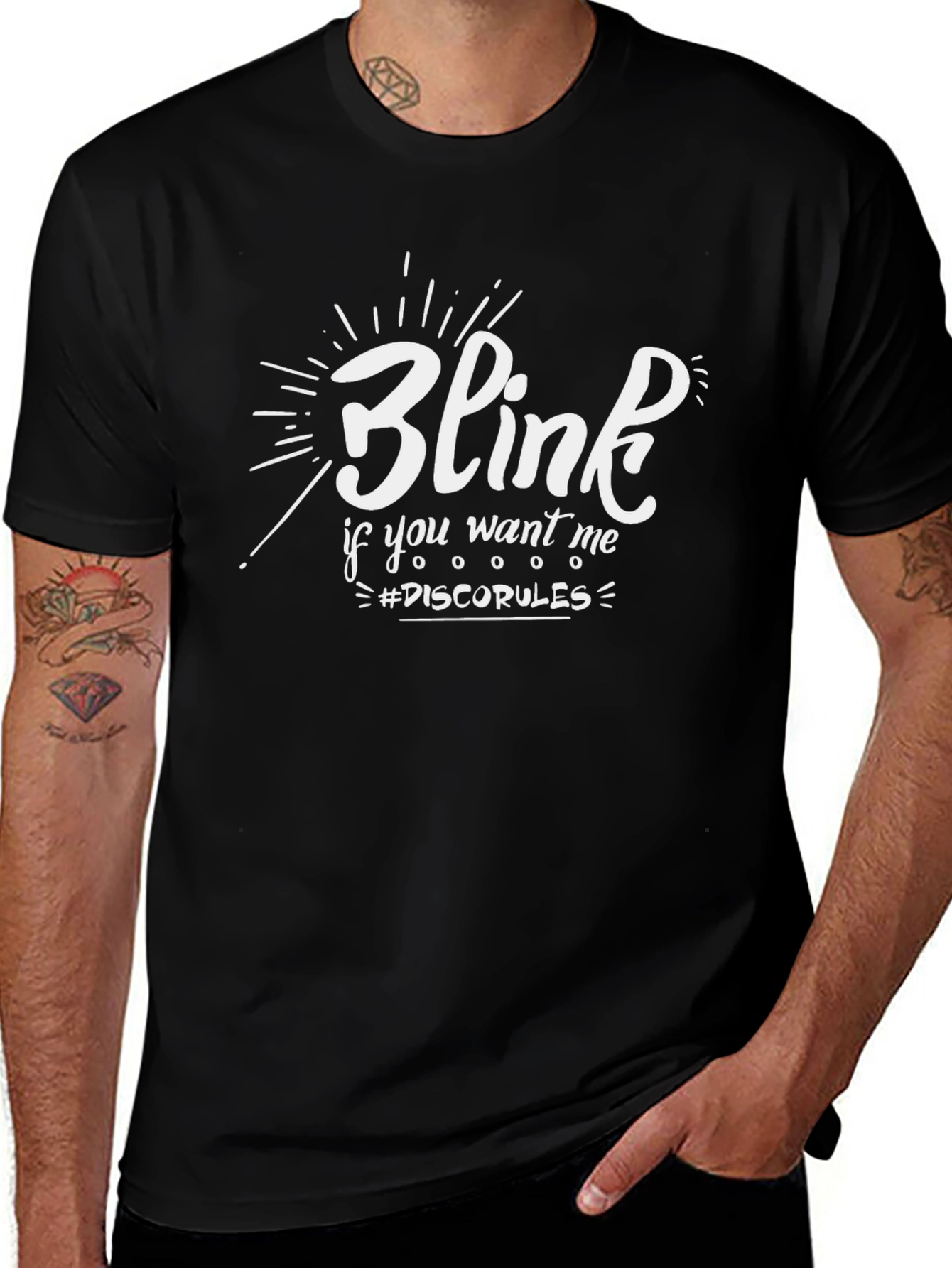 Blink if You Want Me Graphic Tee