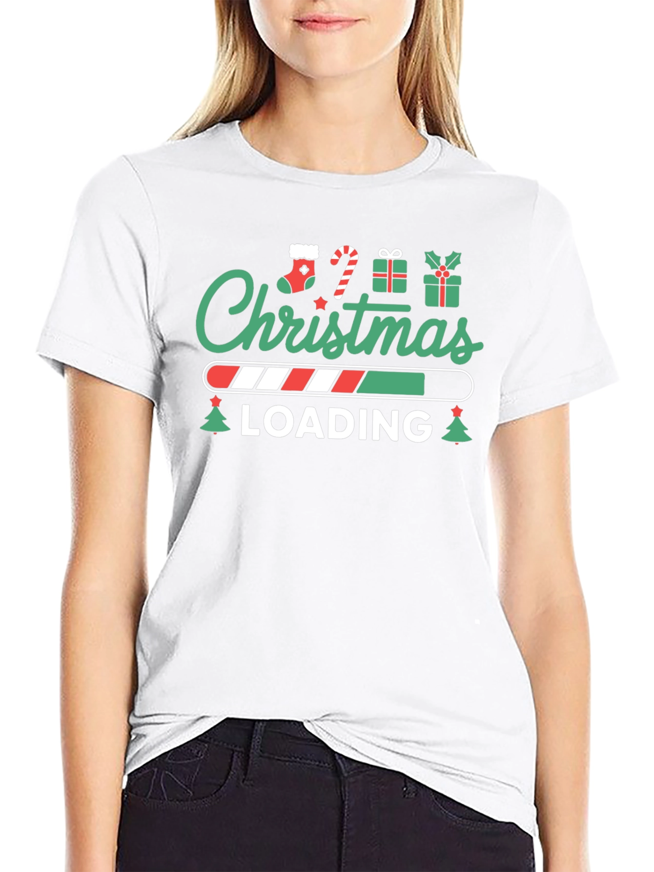 Christmas Loading T-Shirt - Holiday Festive Tee