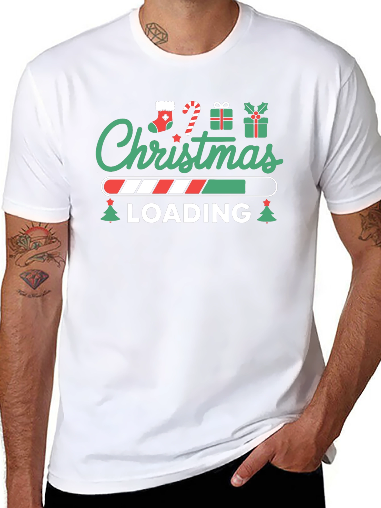 Christmas Loading T-Shirt - Holiday Festive Tee