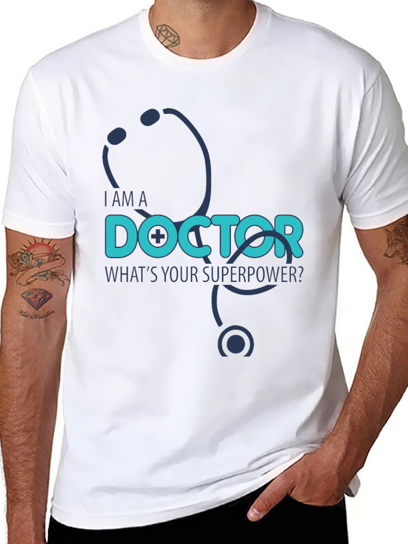 I am a Doctor Whats Your Superpower? T-Shirt