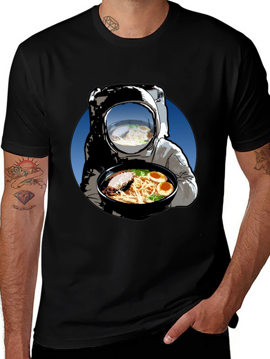 Astronaut Ramen T-Shirt - Space Foodie Tee