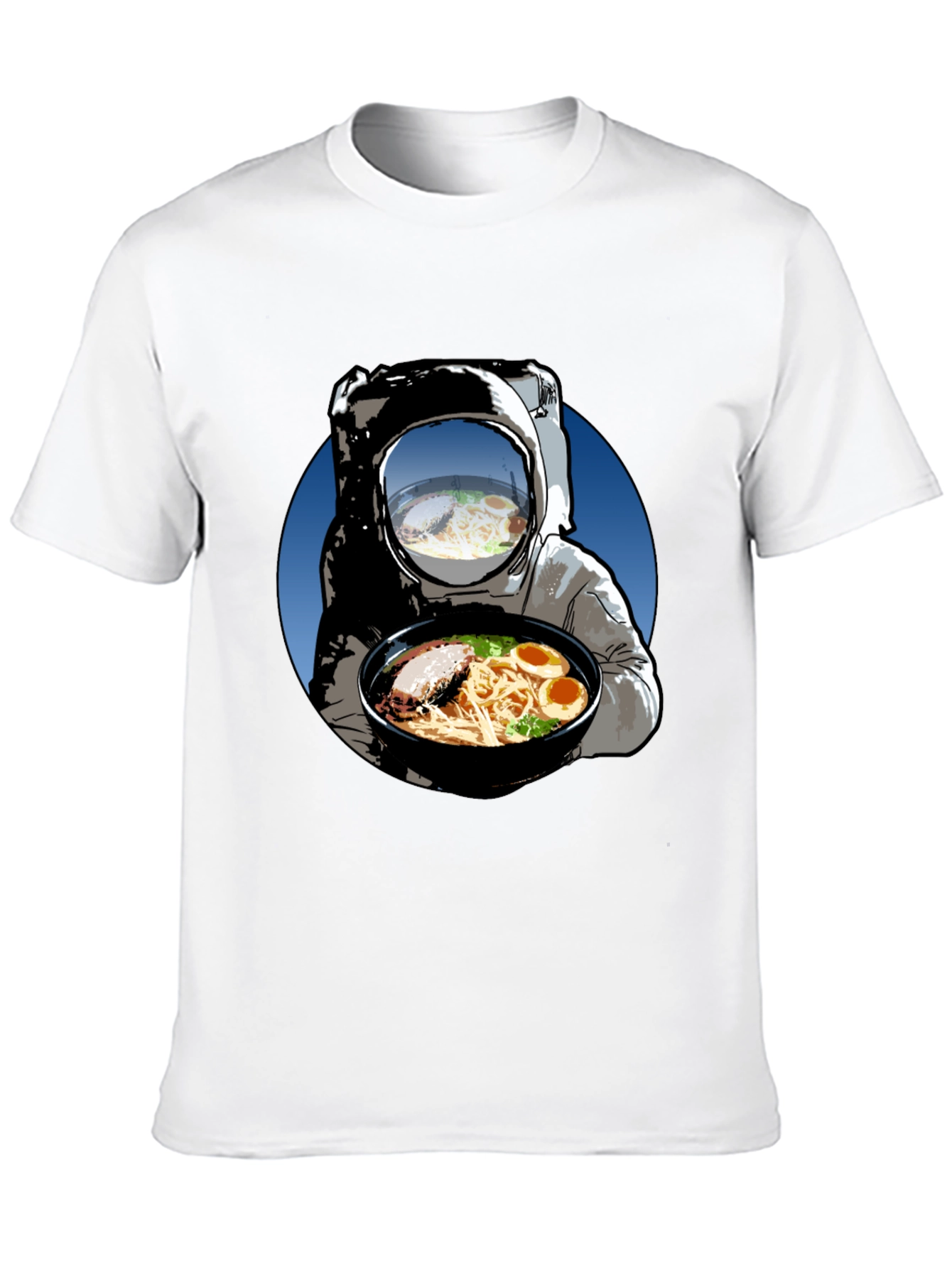 Astronaut Ramen T-Shirt - Space Foodie Tee