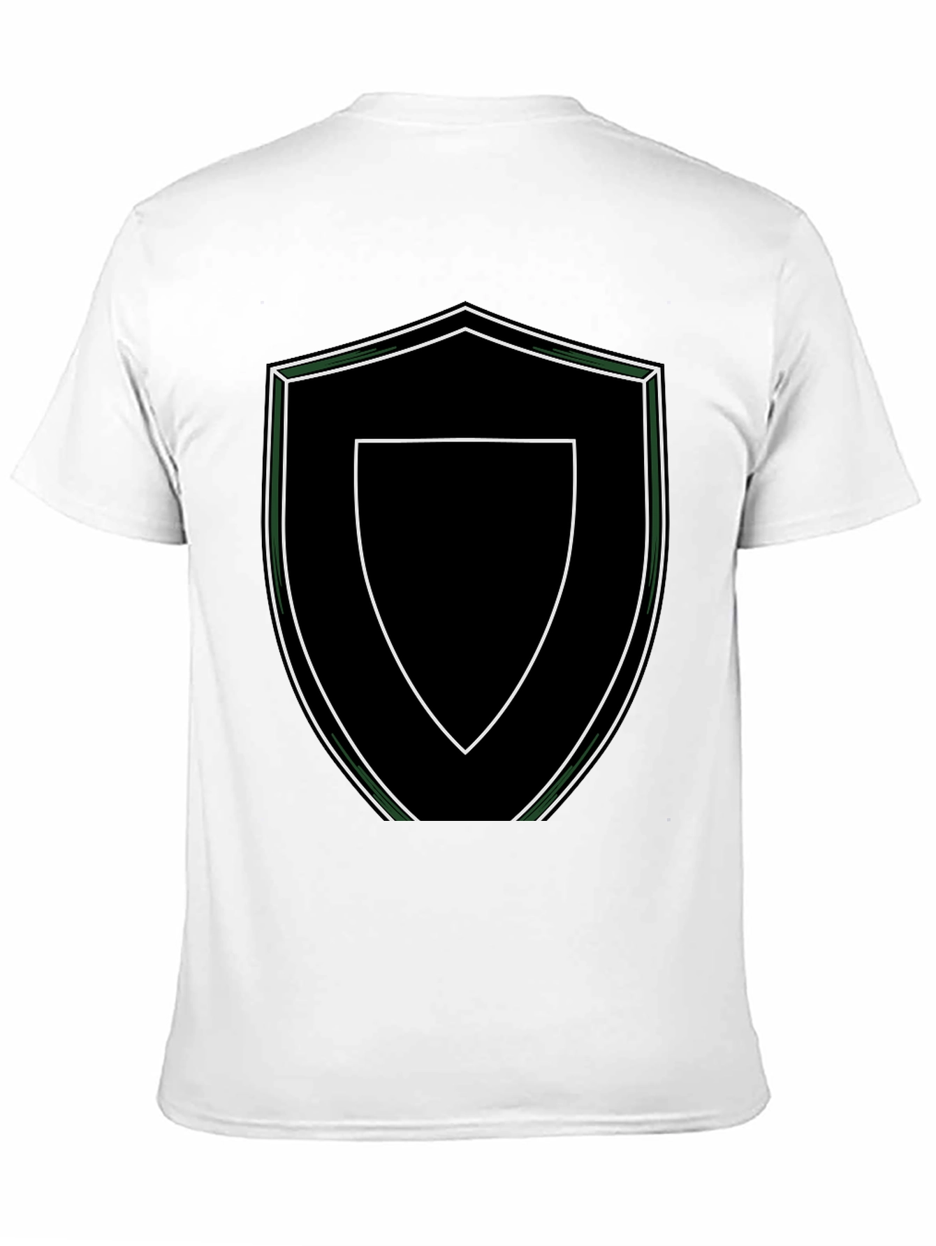 Shield Graphic Tee - Black Stylish T-Shirt