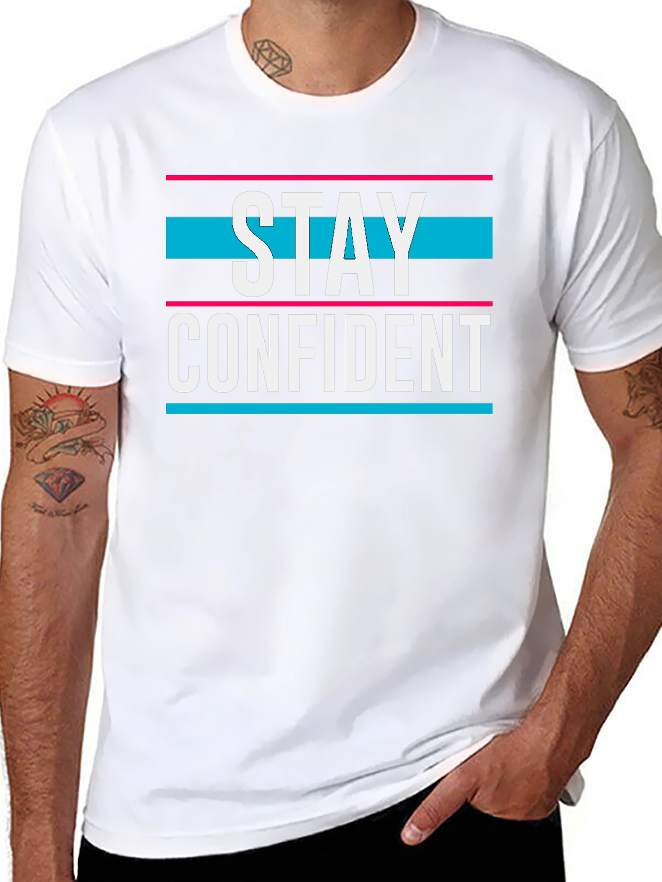Stay Confident Graphic T-Shirt