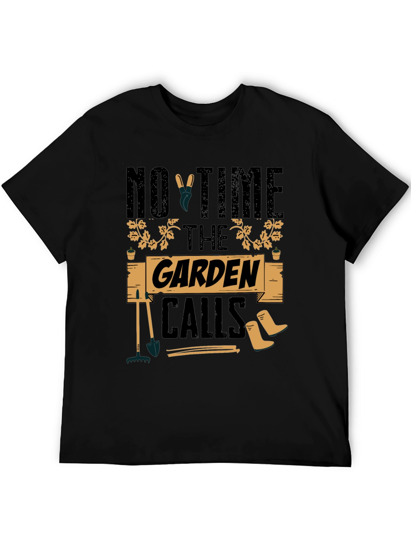 Gardeners Delight Tee - No Time The Garden Calls