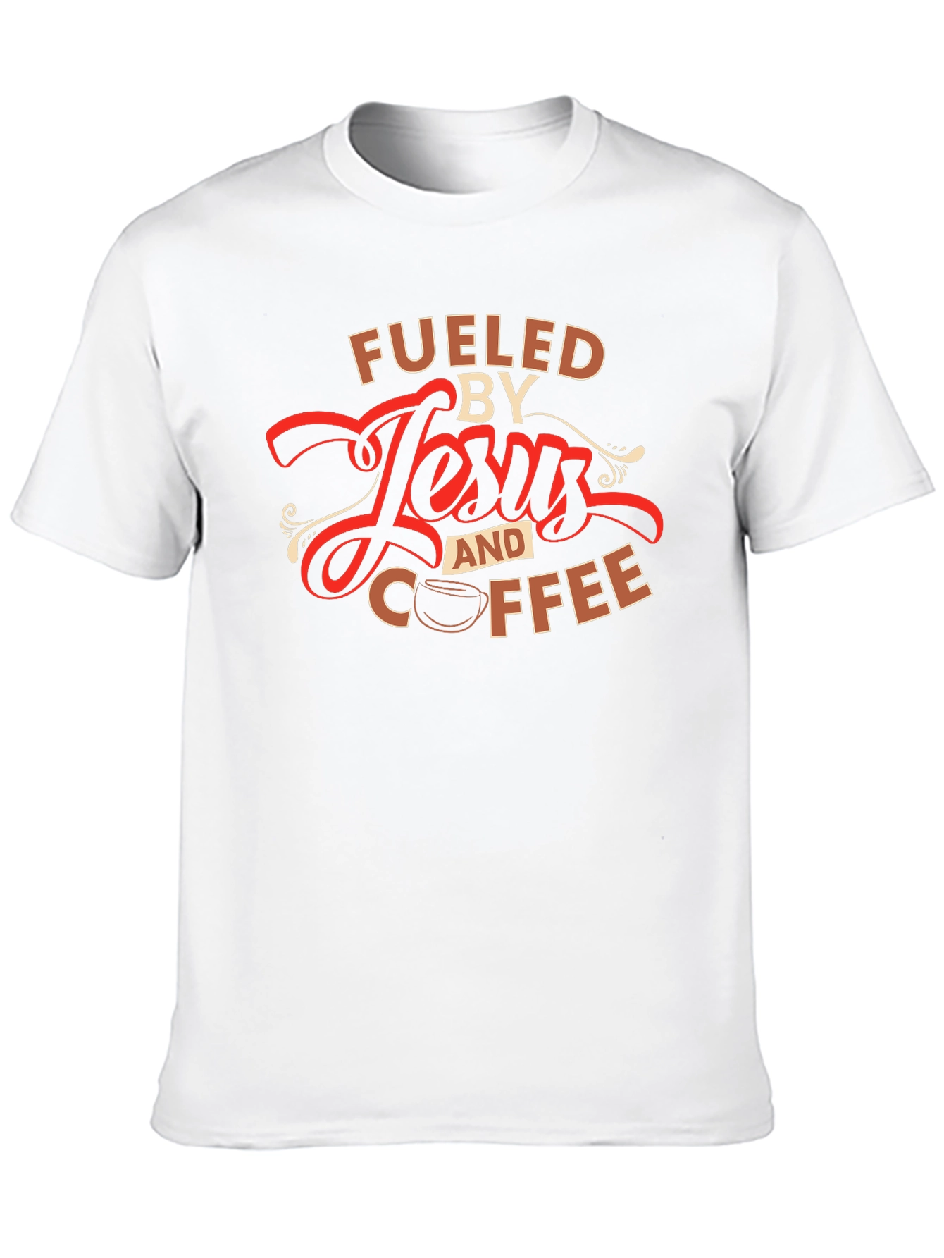 Fueled by Jesus and Coffee T-Shirt