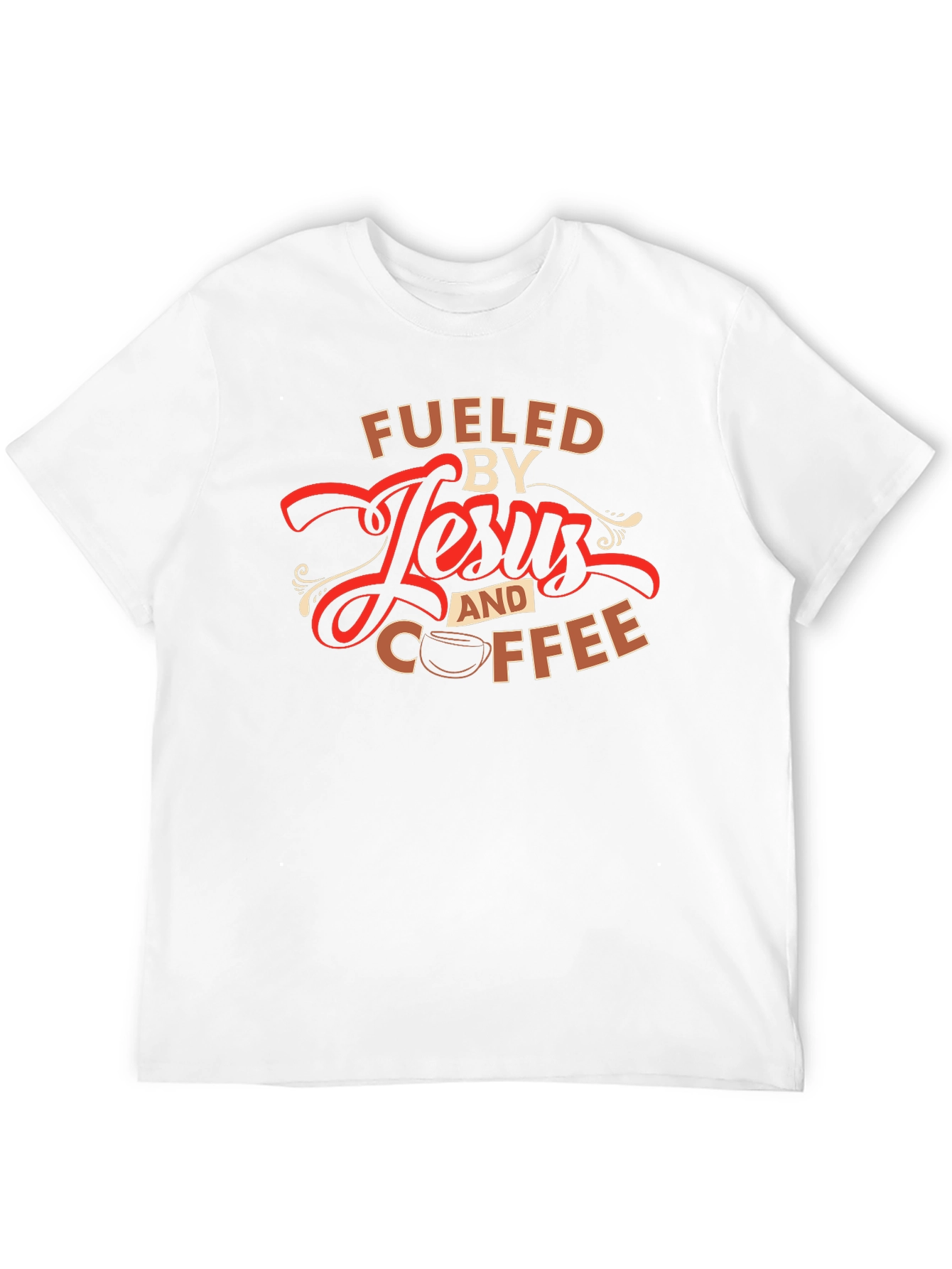 Fueled by Jesus and Coffee T-Shirt