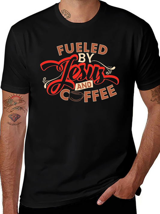 Fueled by Jesus and Coffee T-Shirt