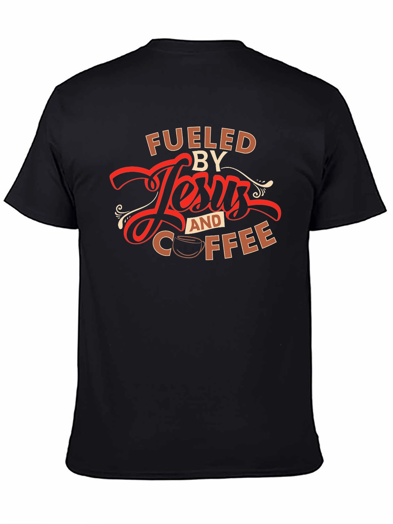 Fueled by Jesus and Coffee T-Shirt