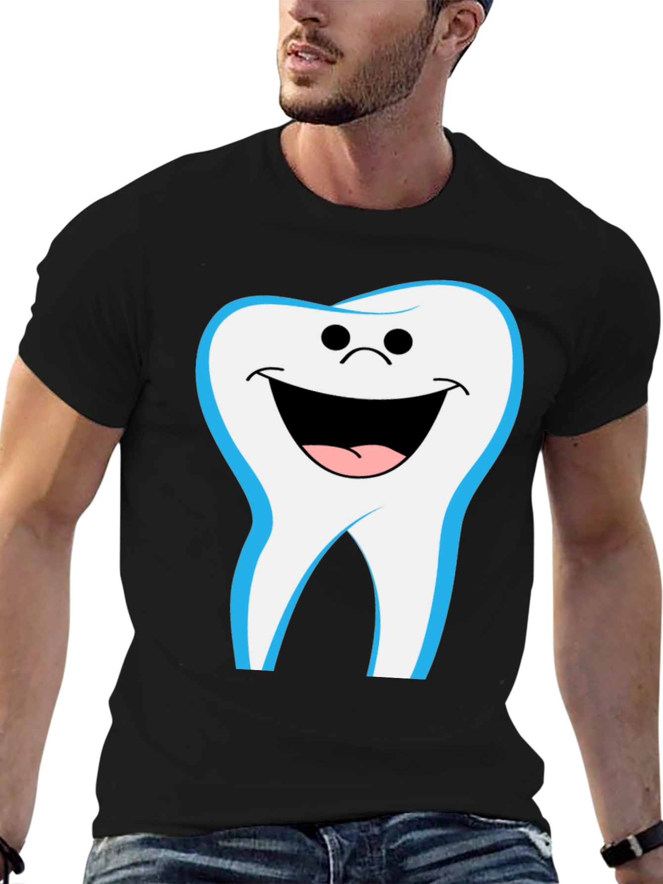 Funny Tooth Graphic Tee - Dentist Humor T-Shirt