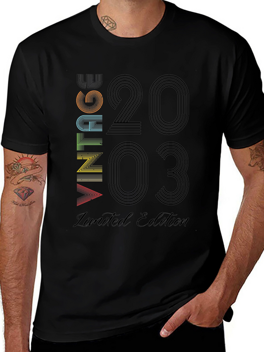 Vintage 2003 Limited Edition Black T-Shirt