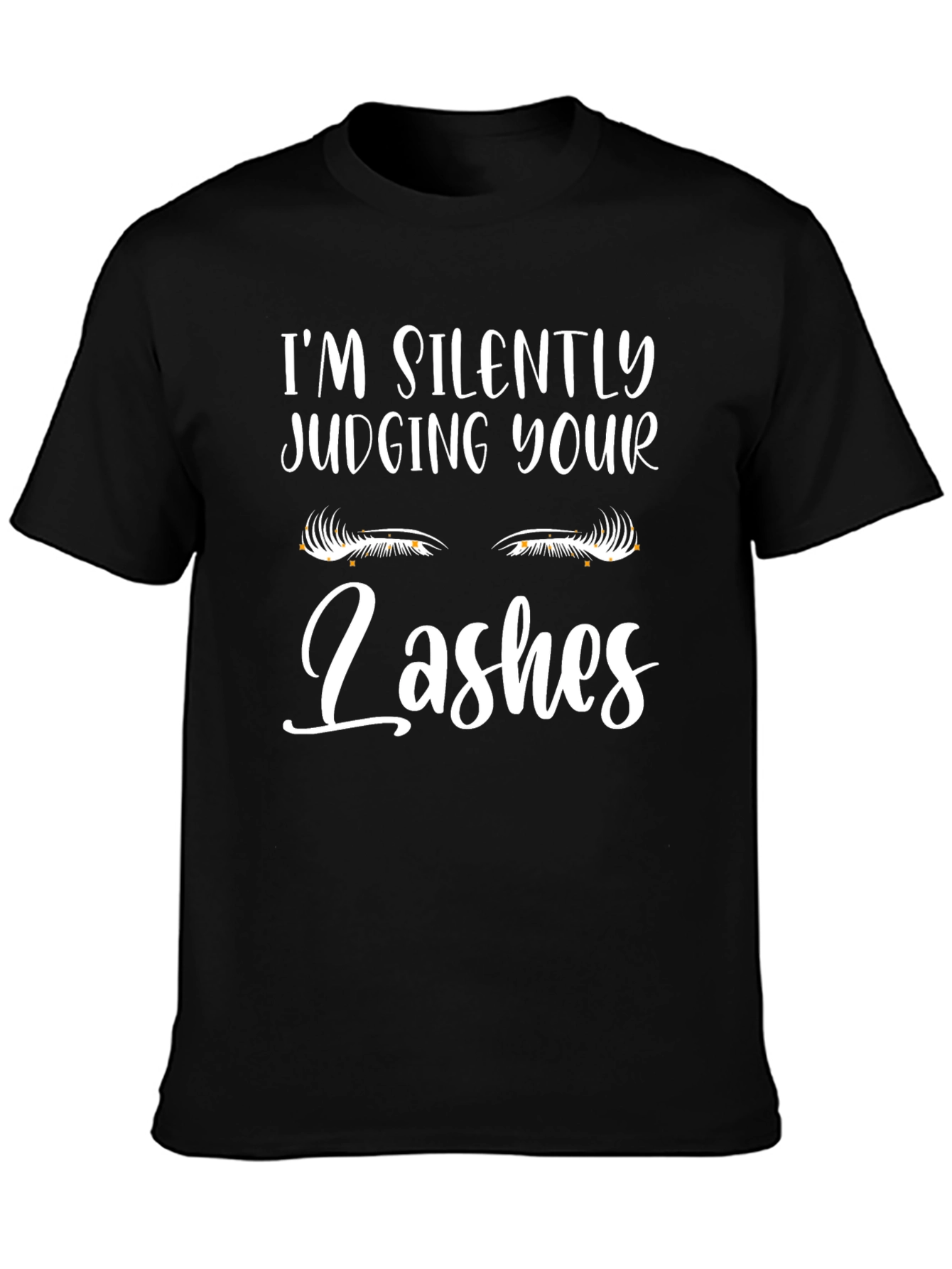 Im Silently Judging Your Lashes Graphic Tee