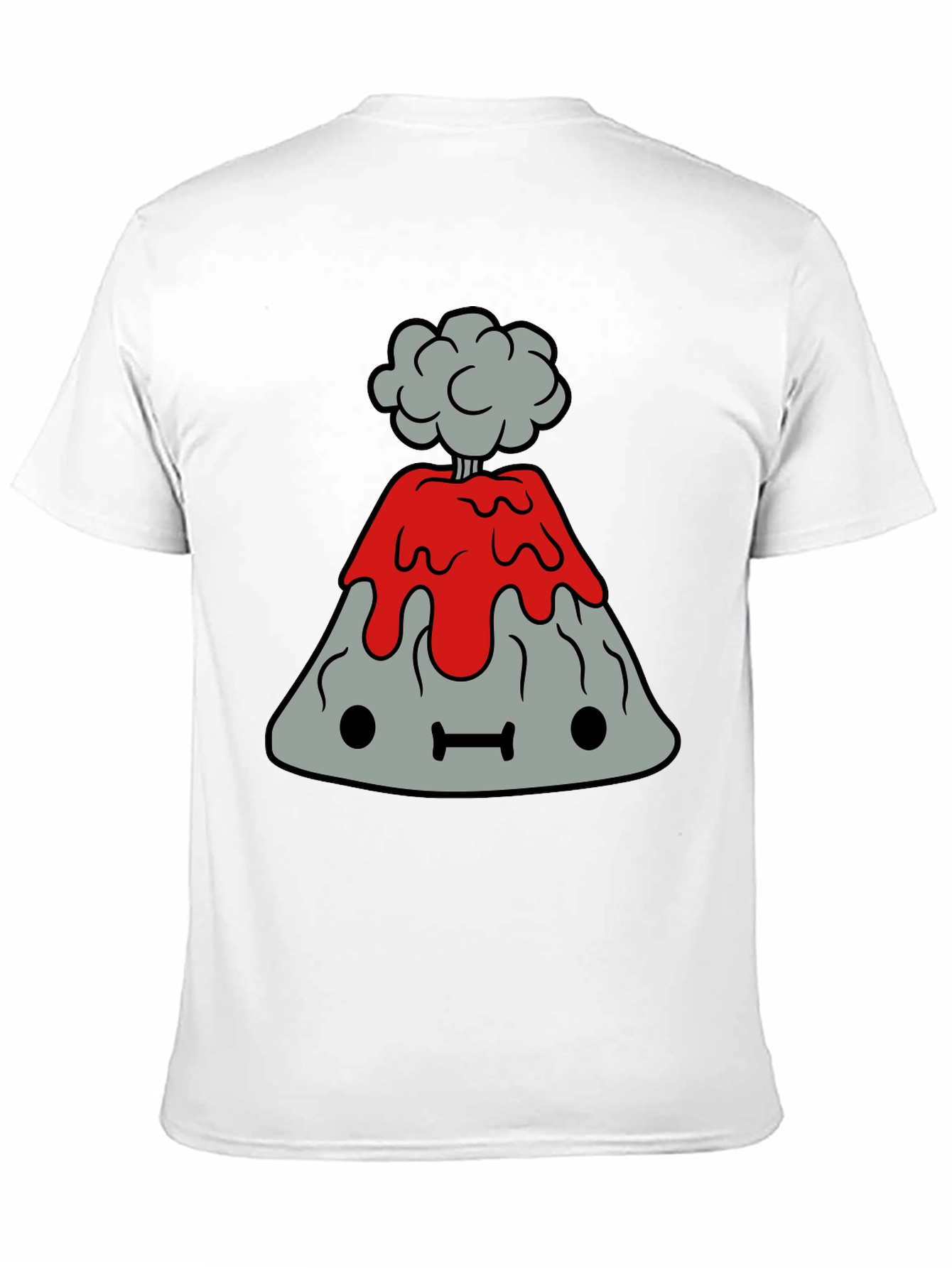 Cartoon Volcano Graphic Tee