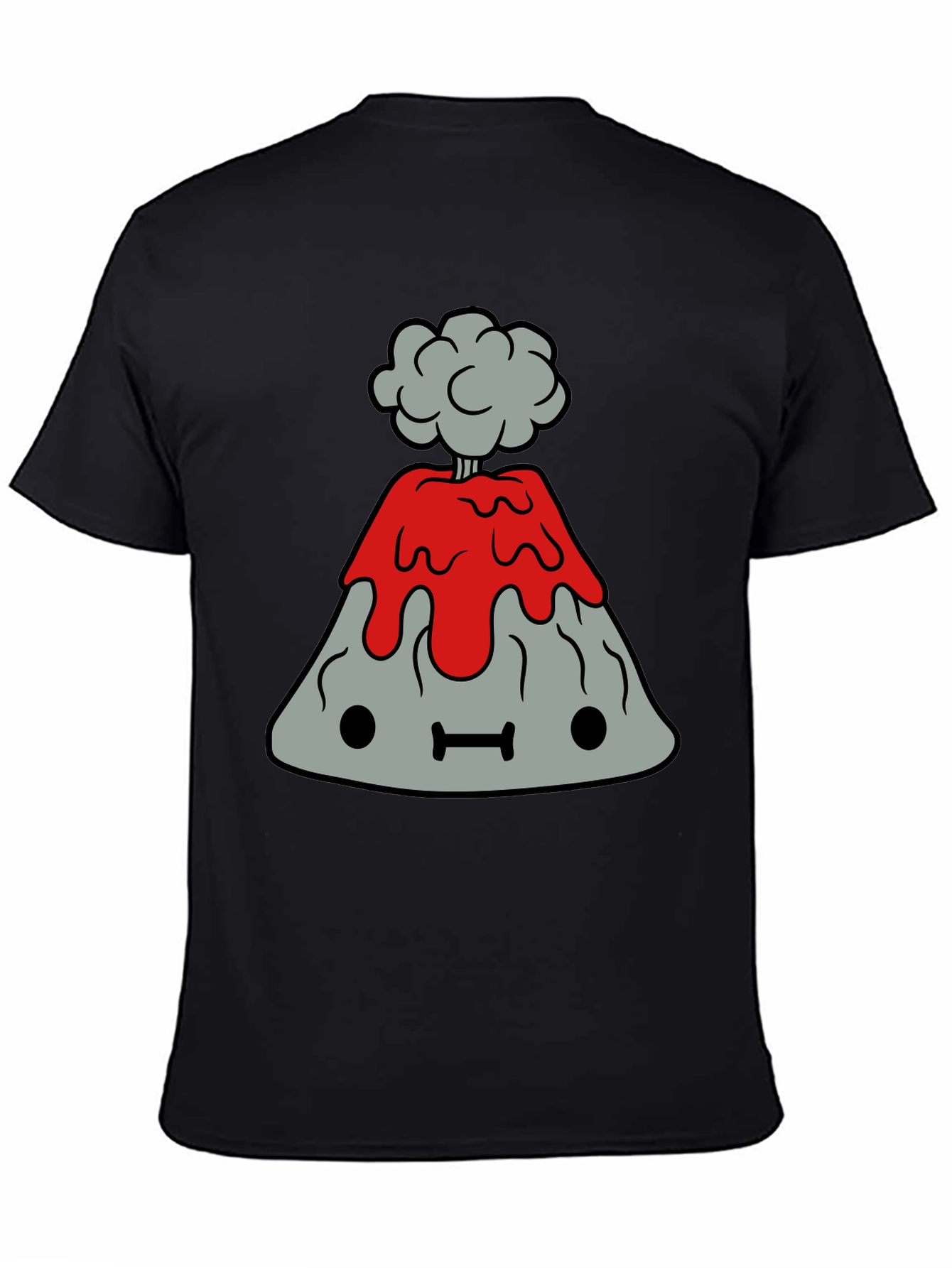 Cartoon Volcano Graphic Tee