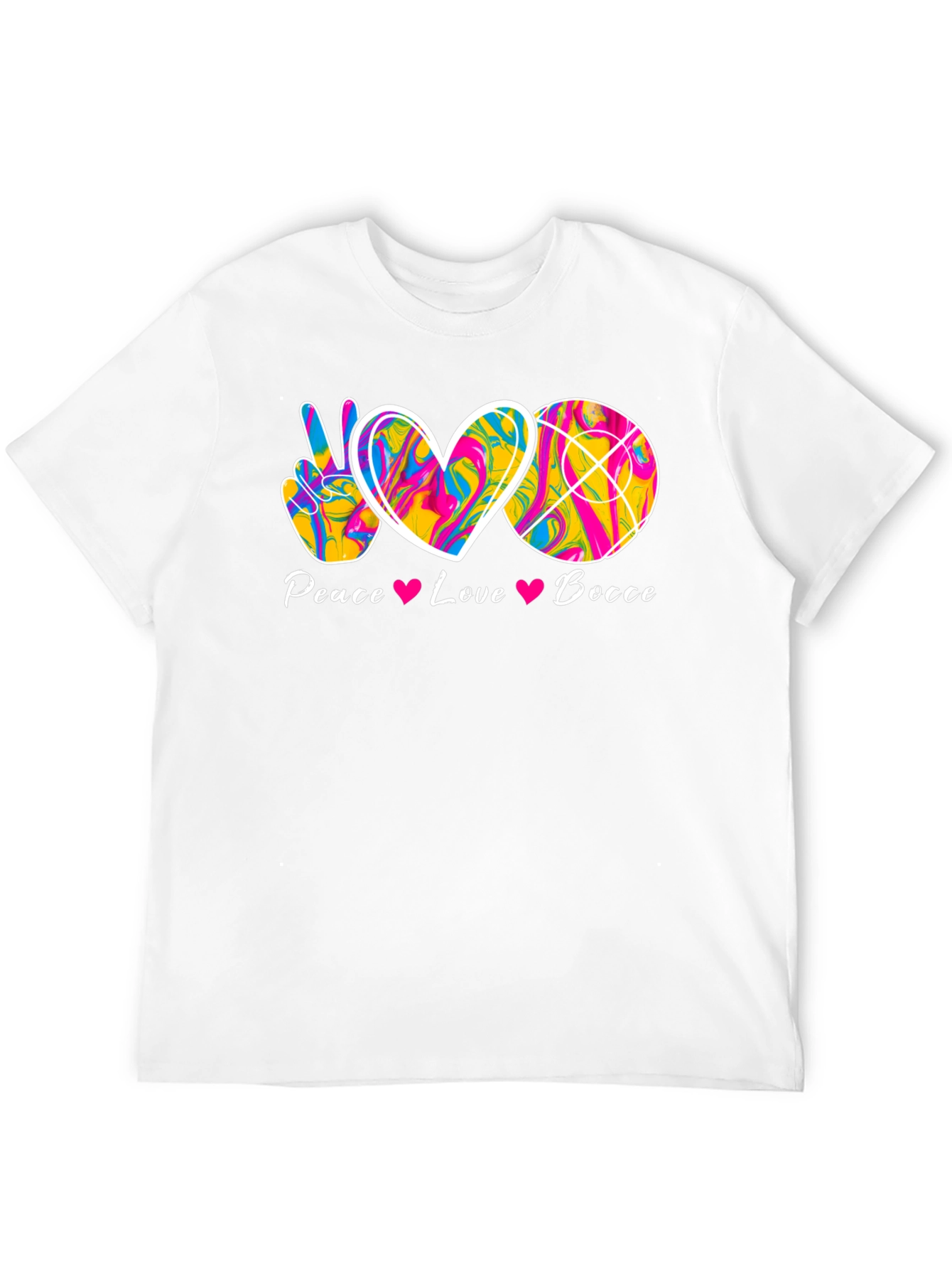 Peace Love Bocce T-Shirt