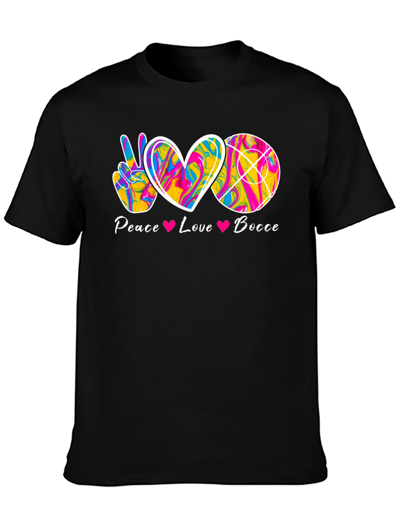 Peace Love Bocce T-Shirt