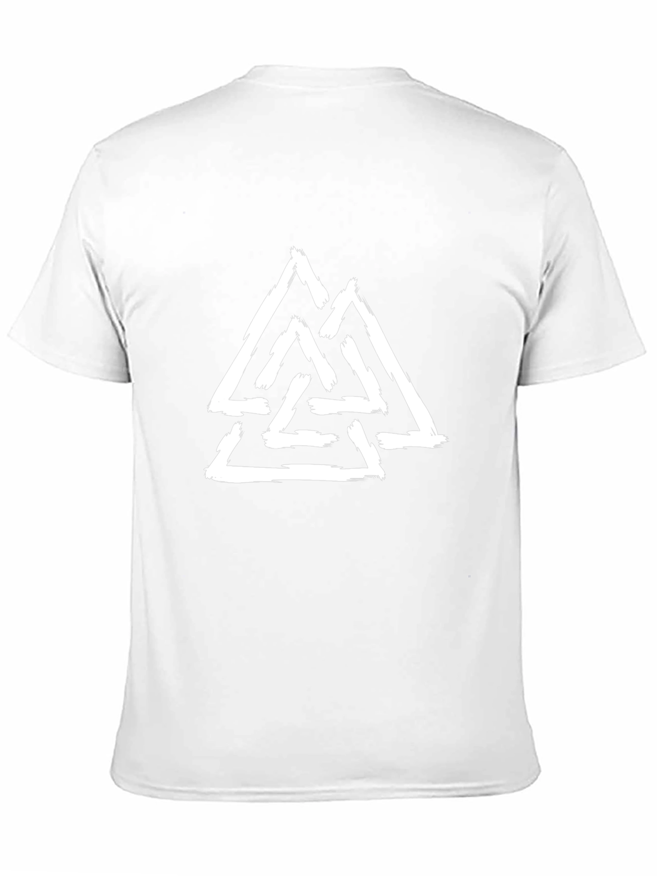 Valknut Viking Symbol Black T-Shirt