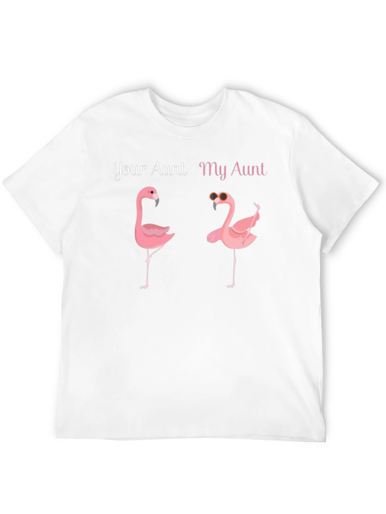 Your Aunt My Aunt Flamingo T-Shirt