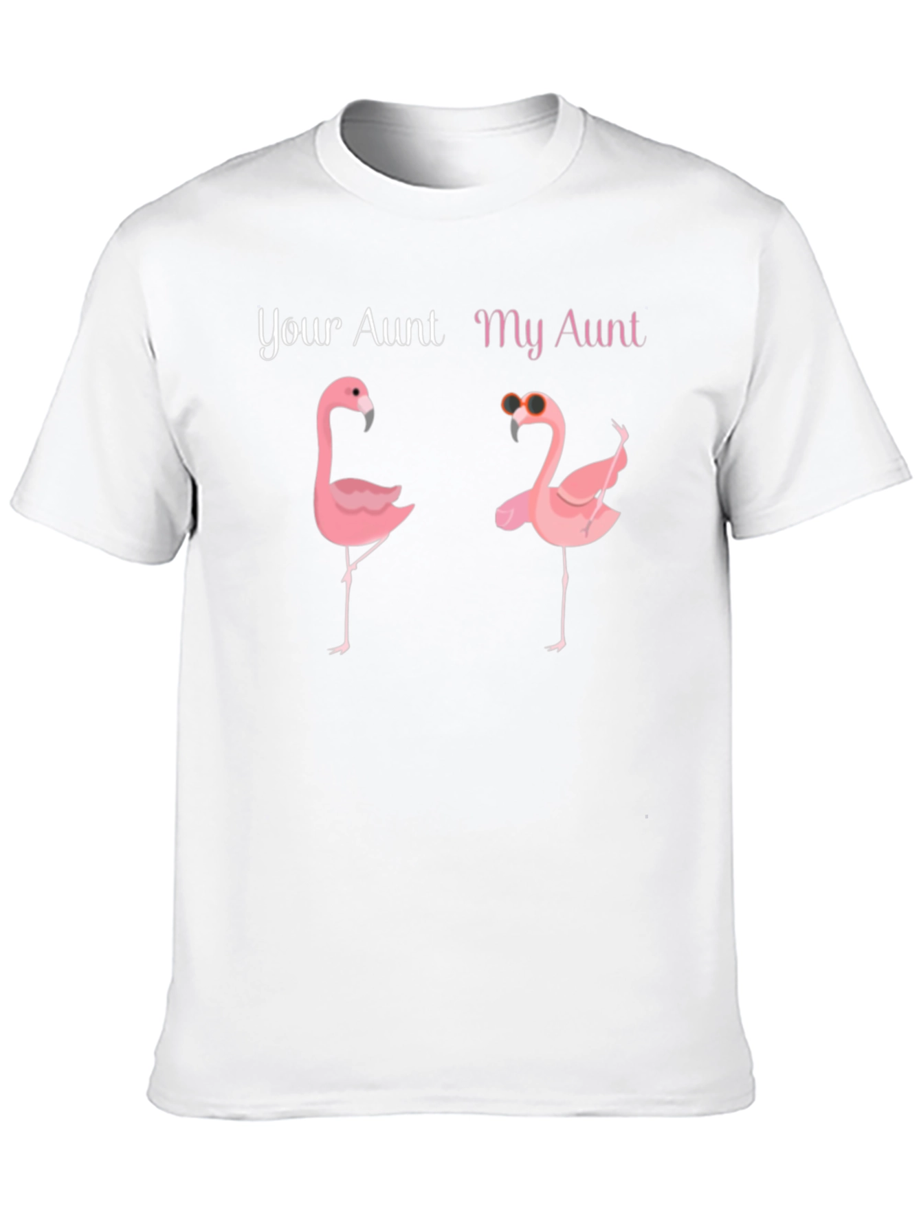 Your Aunt My Aunt Flamingo T-Shirt