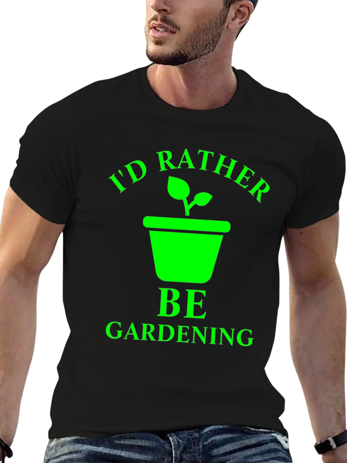 Id Rather Be Gardening T-Shirt