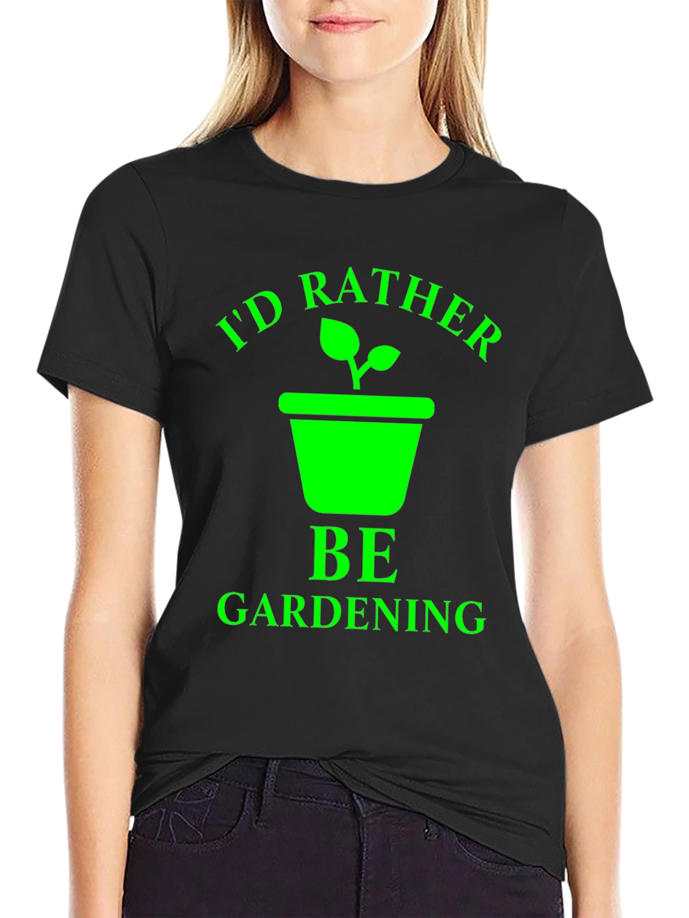 Id Rather Be Gardening T-Shirt