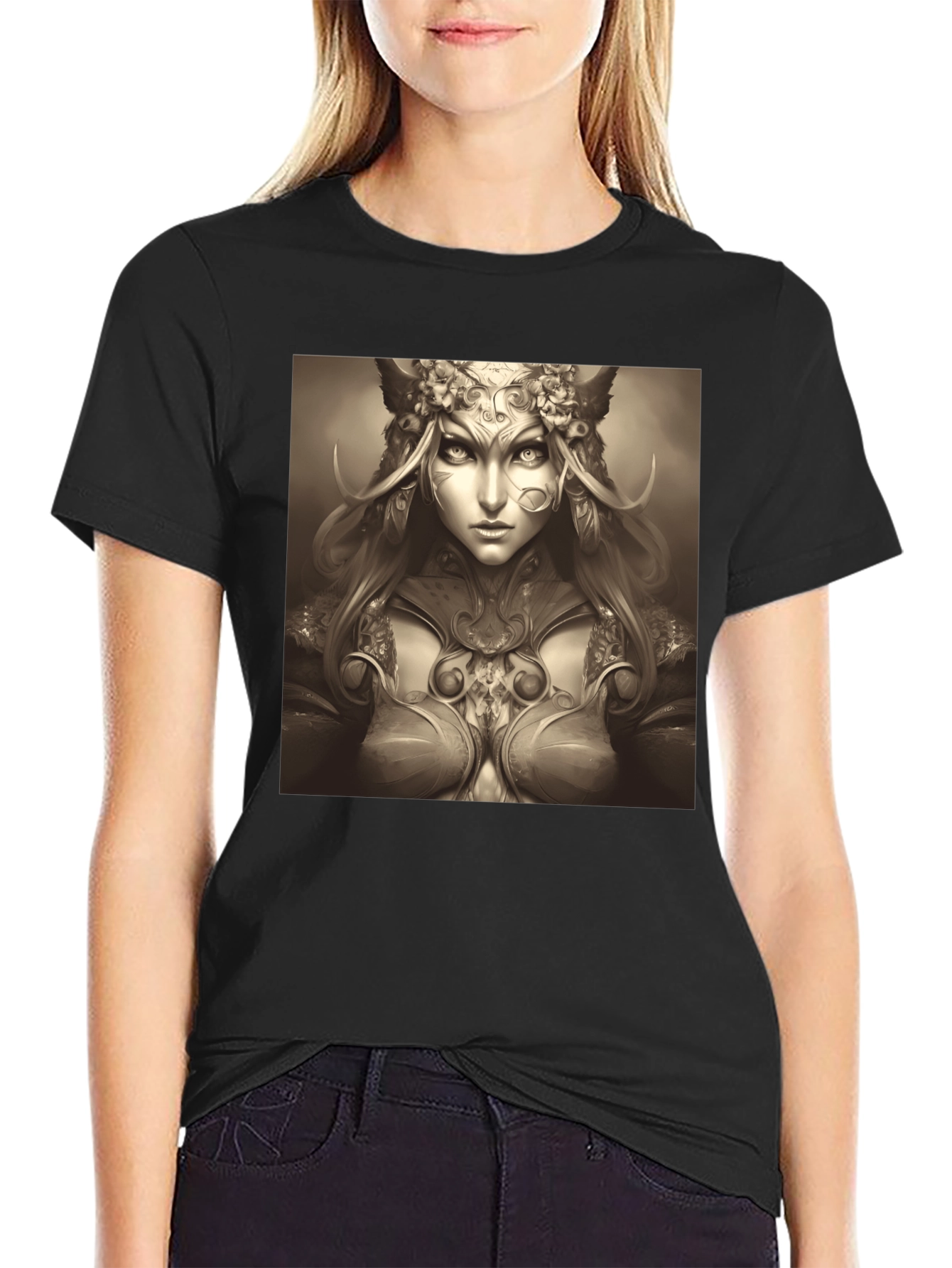 Warrior Goddess Graphic T-Shirt