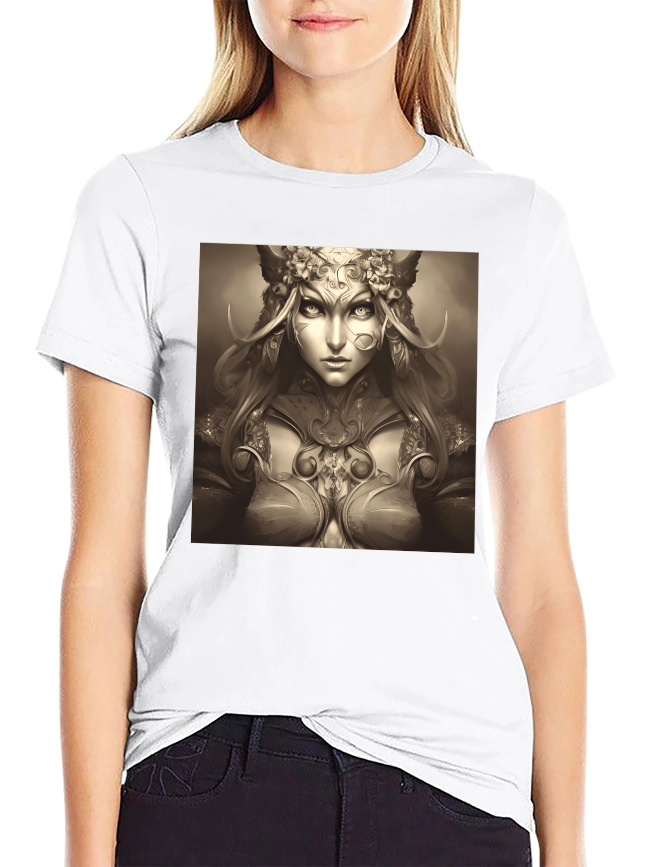 Warrior Goddess Graphic T-Shirt