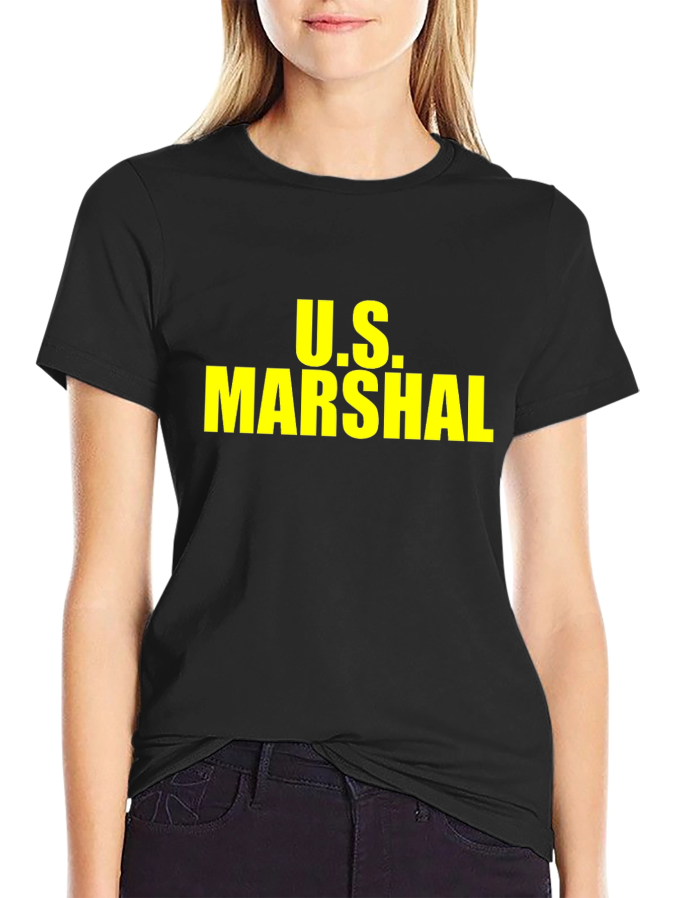 U.S. Marshal Black T-Shirt