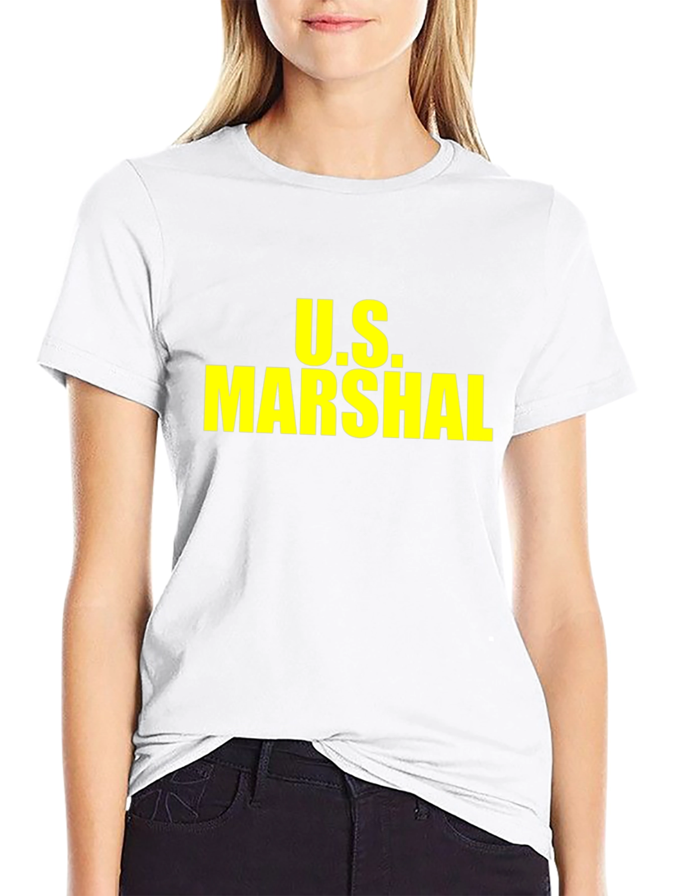U.S. Marshal Black T-Shirt