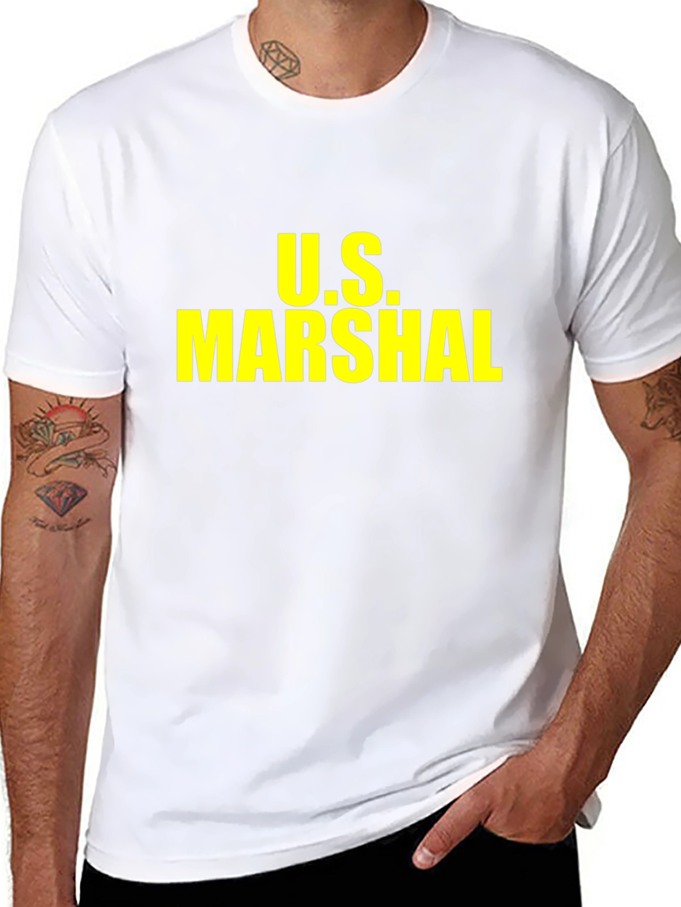 U.S. Marshal Black T-Shirt