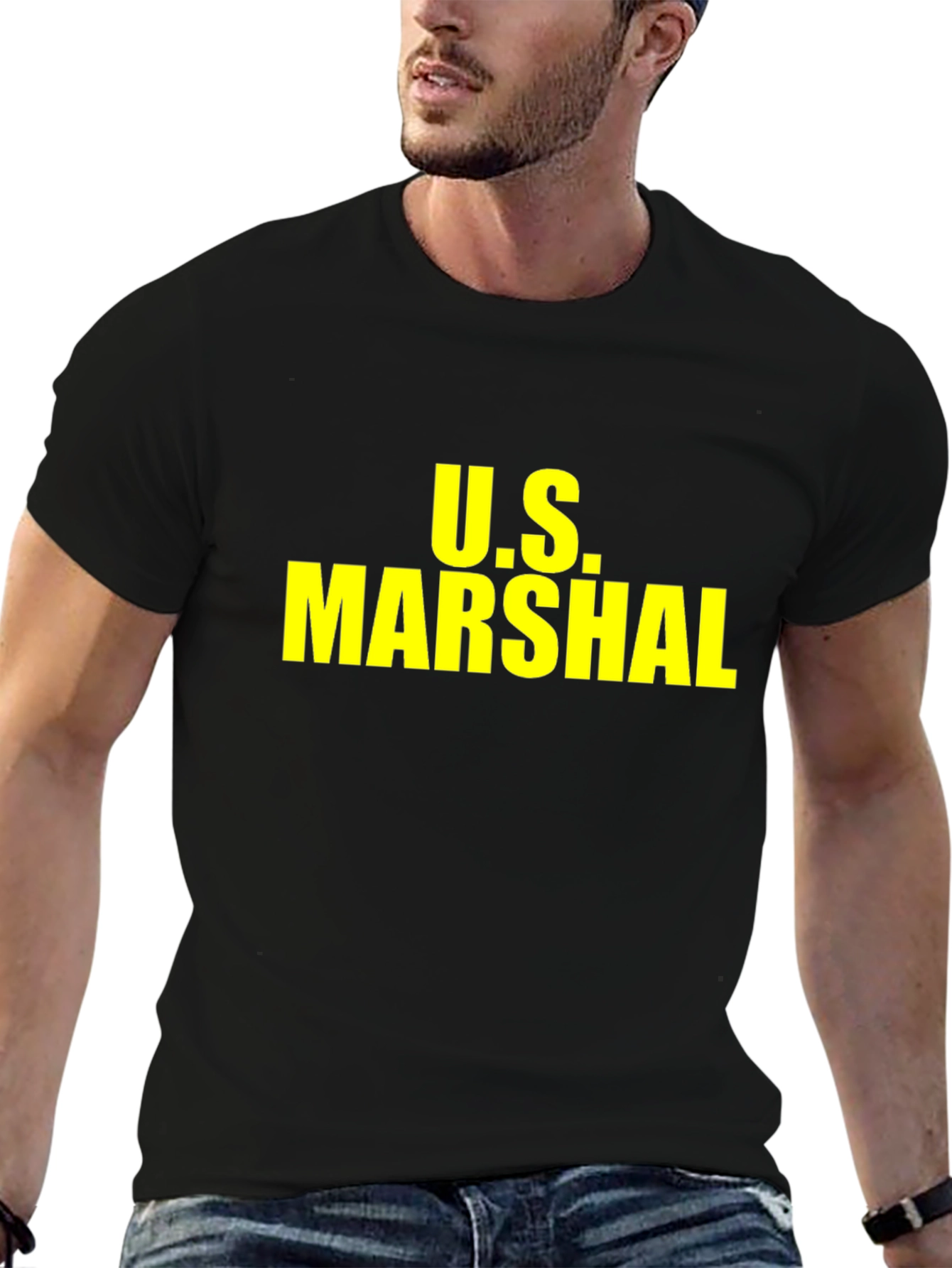 U.S. Marshal Black T-Shirt