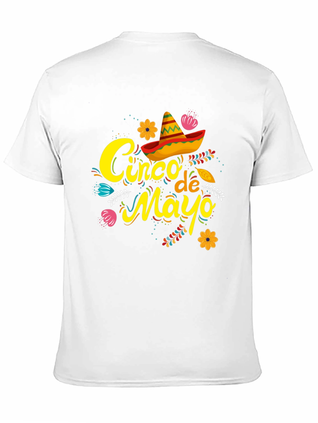 Cinco de Mayo T-Shirt - Black Graphic Tee