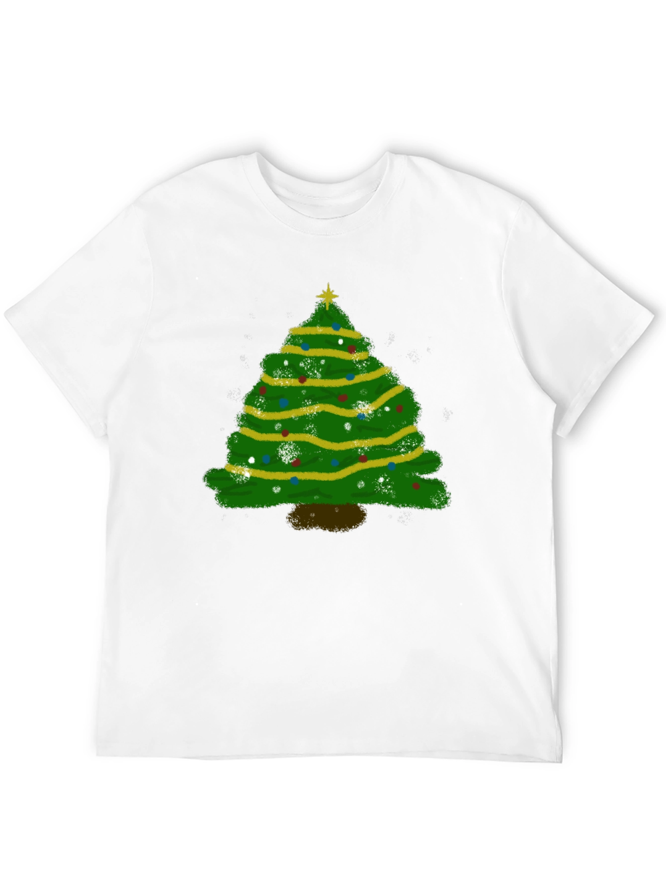 Christmas Tree Graphic Tee - Holiday Season