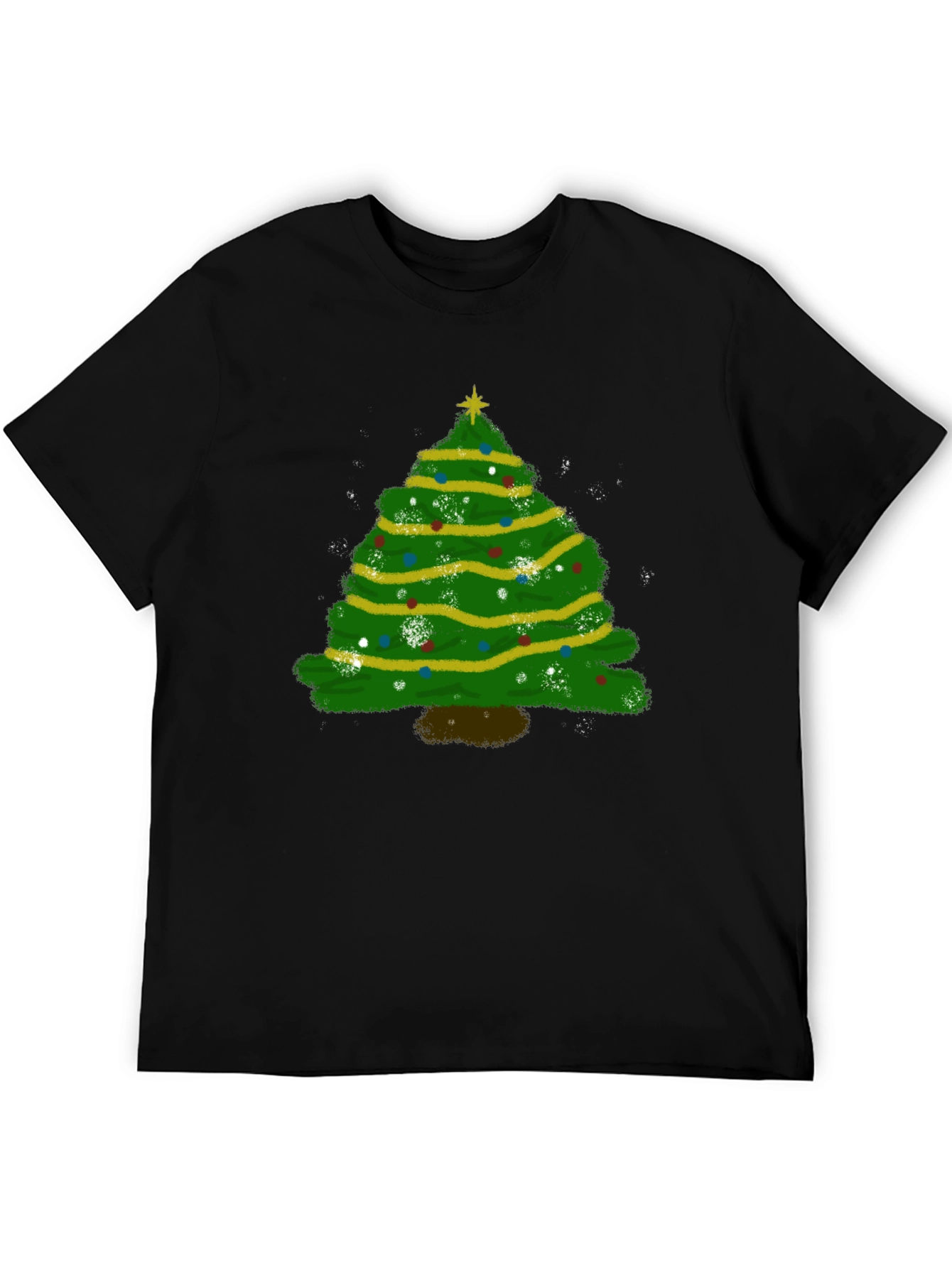 Christmas Tree Graphic Tee - Holiday Season