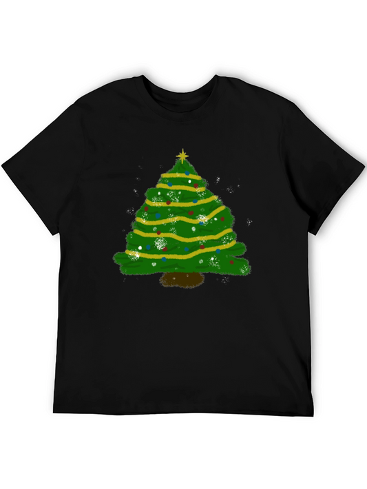 Christmas Tree Graphic Tee - Holiday Season