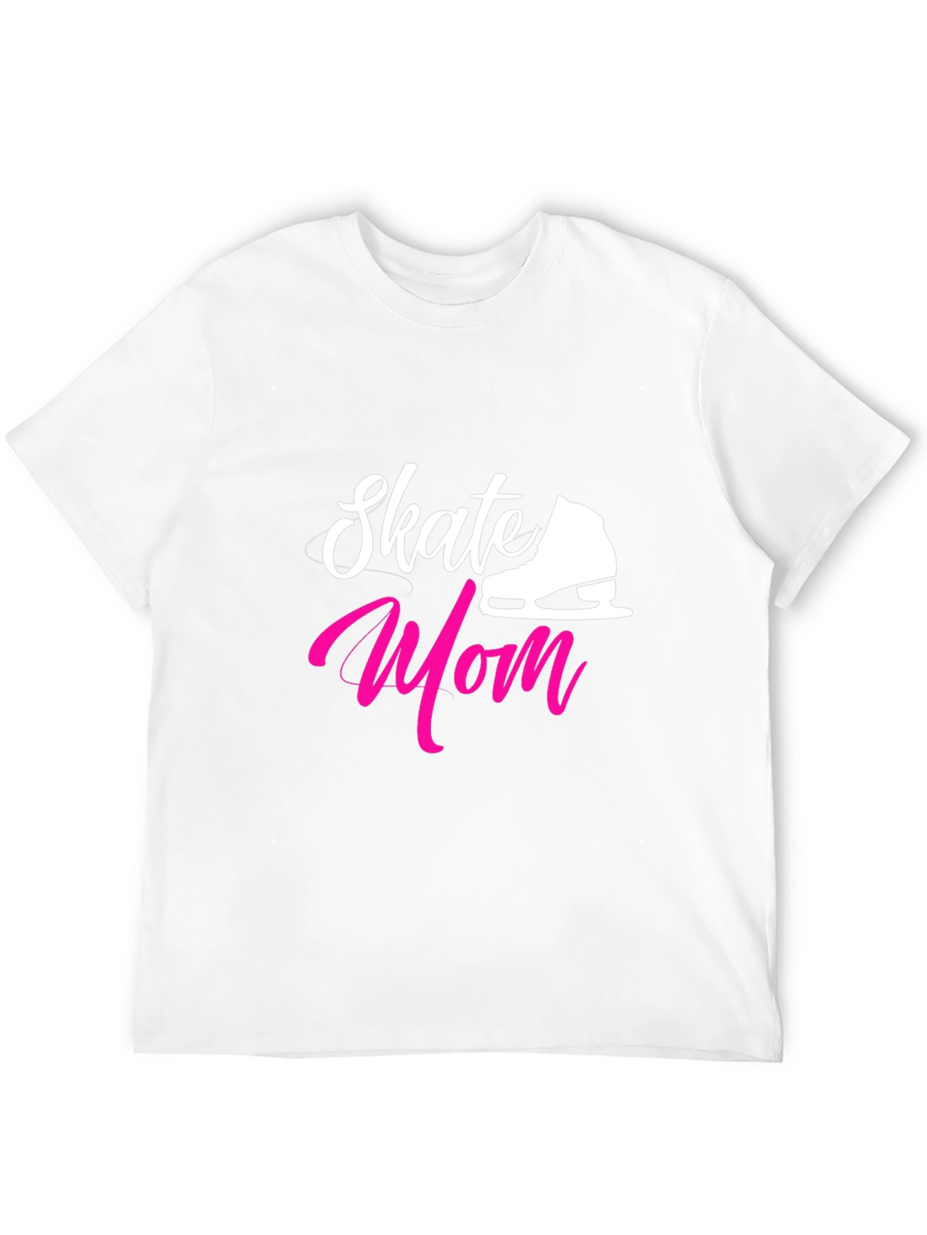 Skate Mom Graphic Tee - Black Cotton Blend