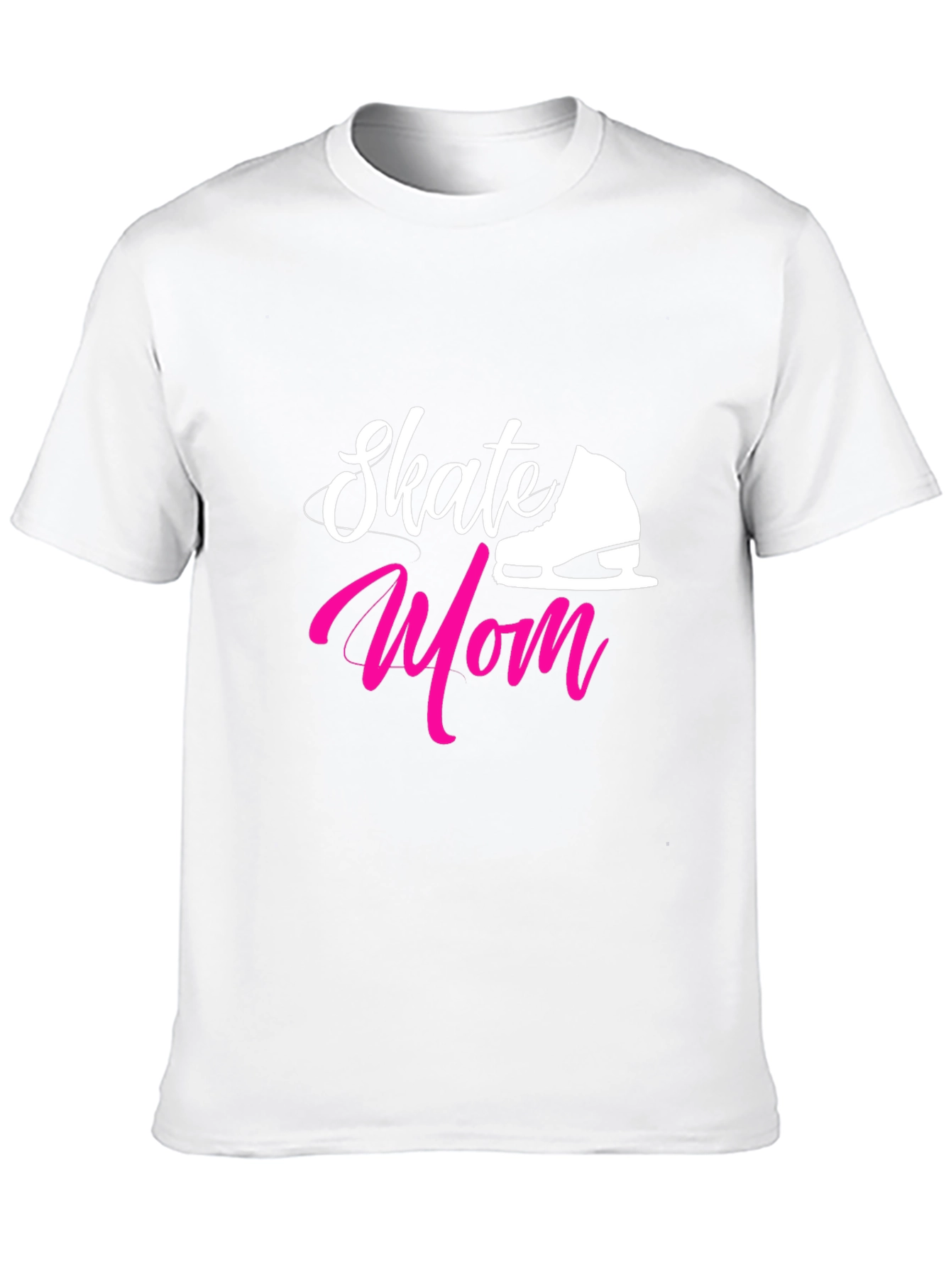 Skate Mom Graphic Tee - Black Cotton Blend